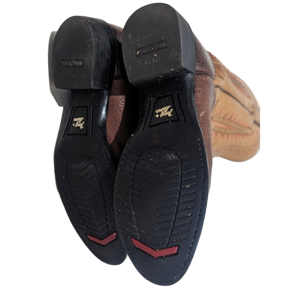 Tony Lama Western Boots 8.5 - Picture 4 of 8